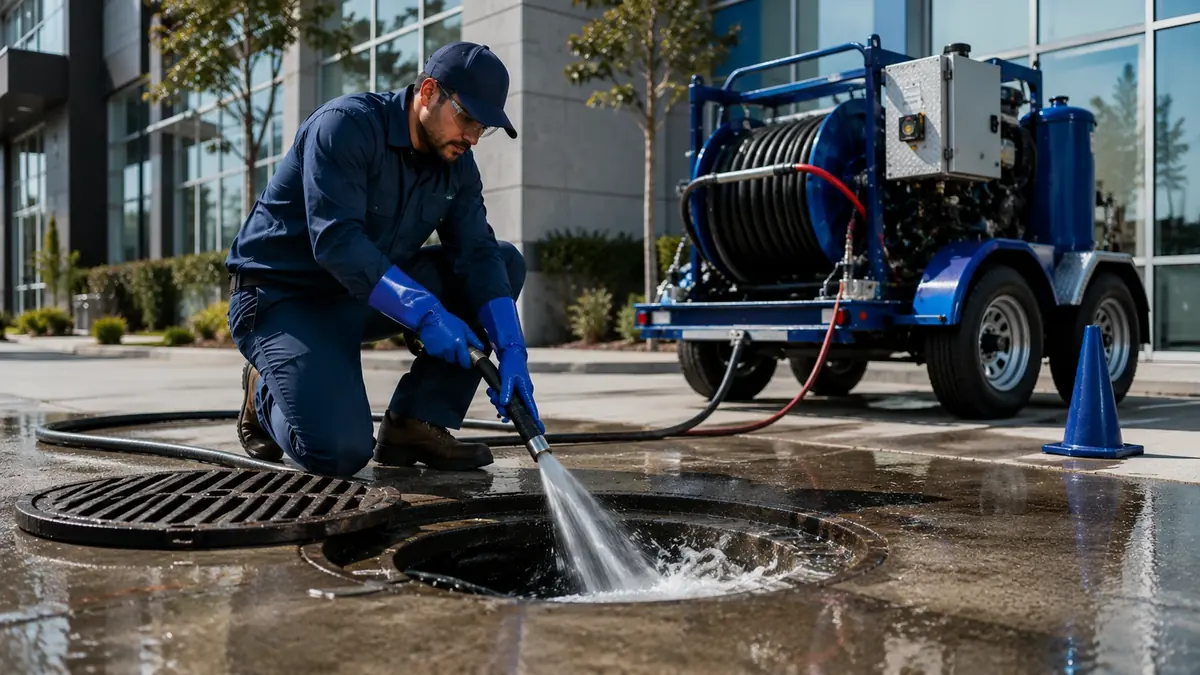Commercial Hydro Jet Drain Cleaning in El Sobrante