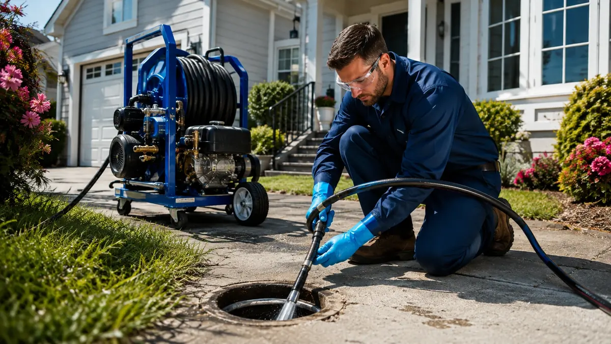 Residential Hydro Jet Drain Cleaning in El Sobrante